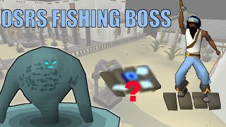 OSRS Fishing Boss  First look  Rewards Explanation [upl. by Cranford66]