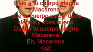 Los Del Rio La Macarena Full Spanish Version with Lyrics [upl. by Ozzy]