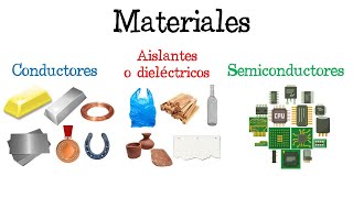 💡Materiales Conductores Aislantes y Semiconductores⚡️ Fácil y Rápido  FÍSICA [upl. by Itsym924]