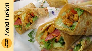 Anda Paratha Wrap Recipe by Food Fusion [upl. by Herschel]