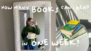 reading as many books as I can in one week [upl. by Adnelg355]