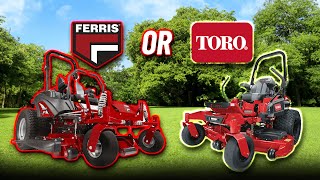 TORO vs FERRIS  which brand makes a better mower [upl. by Dysart]