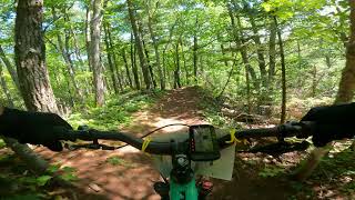 Copper Harbor Trails Fest Enduro East Whoopity [upl. by Nosidam]