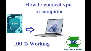 How to Add Free vpn in window 10 [upl. by Orhtej]