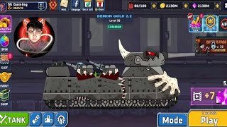 Tank Combat War battal New DEMON GOLD 22 Tank And Android iOS Gameplay [upl. by Roe]