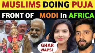 VIRAL VIDEO PM MODIS SPIRITUAL WELCOME IN AFRICAN COUNTRIES amp G20 SUMMIT PAK MEDIA ON INDIA [upl. by Huberto]