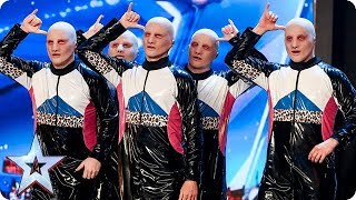 Could ALIENS win BGT Baba Yega are out of this world  Auditions  BGT 2018 [upl. by Azmuh]