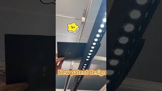 Hand wave sensor designled linear light for office lighting ledlinearlight officelighting [upl. by Idmann3]