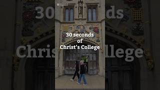 30 seconds of Christs College [upl. by Ahsinned]