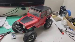 ShortWheelbase Axial Scx10 II Build [upl. by Tai]