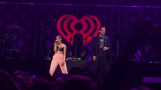 Halsey and GEazy  Him And I  KDWB Jingle Ball 2017  20171204  St Paul Minnesota [upl. by Jennee457]