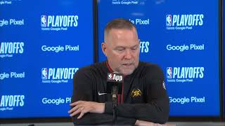 Michael Malone Post Game Interview  Minnesota Timberwolves vs Denver Nuggets [upl. by Emanuela]