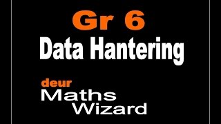 Graad 6 Data Hantering [upl. by Anairdna748]