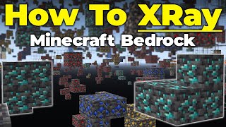 How To XRay in Minecraft Bedrock [upl. by Adleremse]