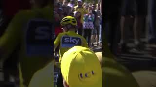 Mont Ventoux returns to the Tour de France when this happened 😳🏃‍♂️ cycling [upl. by Macilroy832]