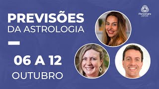 Previsões da Astrologia 06 até 12 de Outubro  PERSONARE [upl. by Tombaugh]