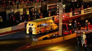 NitrOlympx 2016  Hockenheimring  Drag Race  Jet Bus 25000 PS [upl. by Bortman333]