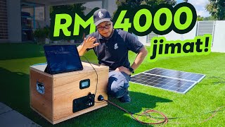 Jimat RM4000 DIY power bank solar [upl. by Seem]