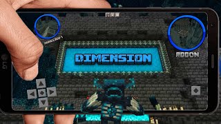 OTHERSIDE  SCULK DIMENSION  ADDON  MINECRAFT [upl. by Sredna874]