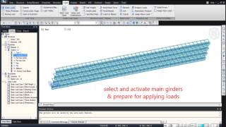 midas tutorial Skewed PSC 4 Loading [upl. by Toolis]