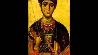 Saint Demetrios apolytikion English subtitles [upl. by Semmes]