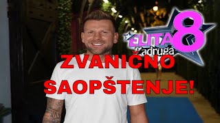 STANISLAV STIGAO ZVANIČNO SAOPŠTENJE PRODUKCIJE zadruga uzivo [upl. by Nollek]