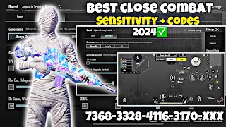 New Update 33 Best🔱Sensitivity Code  Control Settings Pubg MobileBgmi Sensitivity 2024 [upl. by Galateah]