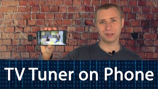 Turn Your Smartphone into a Digital TV Tuner with Antenna [upl. by Nevram]