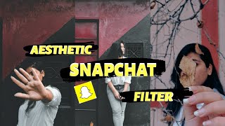 Clicked Pictures Only using Snapchat Filters  Aesthetic Snapchat Filters  Mamta Thakur [upl. by Lehcir]