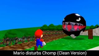 Mario disturbs chomp SMG4 Clean Edit Version [upl. by Yennek]