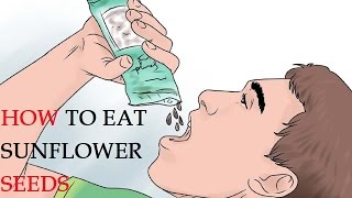 How to Eat Sunflower Seeds [upl. by Wiskind768]