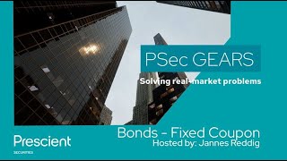 Bonds  Fixed Coupon  PSec GEARS [upl. by Halilad]