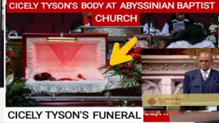 Cicely Tyson Funeral Deàd Body Carried To Abyssinian Baptist Church [upl. by Eddi]