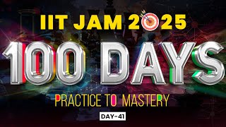 Day 41  IIT JAM Chemistry100 Days Question Challenge  Target IIT JAM 2025  IFAS [upl. by Enidualc]