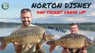 NORTON DISNEY DAY TICKET  BILLYS LAKE  EMBRYO ANGLING  CARP FISHING 2022 [upl. by Dinerman]