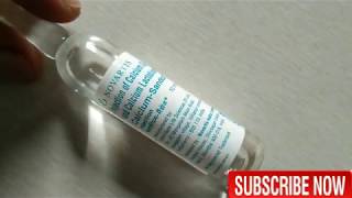 Calcium Sandoz Injection use and side effect review in hindi Medicine [upl. by Oakley]