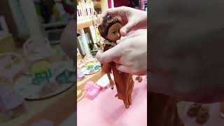 💞How to make barbie clothes without sewingbarbiedressupyoutubeshorts [upl. by Sonstrom36]