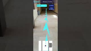 Indoor Navigation in AR with Unity [upl. by Eibbob]