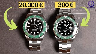 Rolex Submariner 126610LV vs San Martin SN019G  Can San Martin Compete [upl. by Yvon]