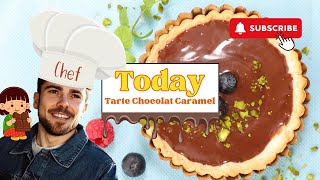 Tarte chocolat caramel [upl. by Troth]