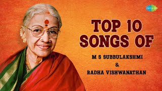 Top 10 Songs of M S Subbulakshmi  Radha Viswanathan  Carnatic Classical Music [upl. by Nevram]