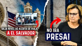 🔴BOMBAZO ESTADOS UNIDOS baja de NIVEL el viaje a EL SALVADOR  VANDA PIGNATO no ira PRESA [upl. by Lyrehs]