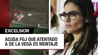 Atentado a Alessandra Rojo de la Vega podría ser un montaje FGJ [upl. by Icnarf]