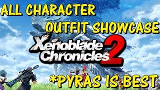 Xenoblade Chronicles 2  All Character Outfits Showcase [upl. by Ramoh]