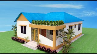 ৩ রমের টিনশেড বাড়ির ডিজাইন ও খরচ । Tin Shed House Design ।টিনেরবাড়িরডিজাইন [upl. by Esmerolda]