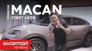 First Look Porsche Macan  Sgcarmart Access [upl. by Nnayelsel29]