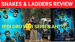 snake and ladders web series review amazon prime uruttal city [upl. by Desdamona]