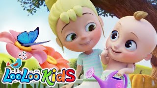 🌸 A Flower in My Garden 🎶 Sing Grow and Enjoy with LooLooKids  Fun Nursery Rhymes amp Kids Songs 🌟 [upl. by Esinet]