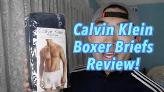 Calvin Klein Mens Boxer Brief Review Worth it [upl. by Brathwaite]