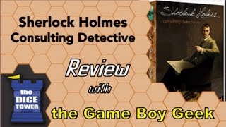 Sherlock Holmes Consulting Detective Review  with the Game Boy Geek [upl. by Mikey]